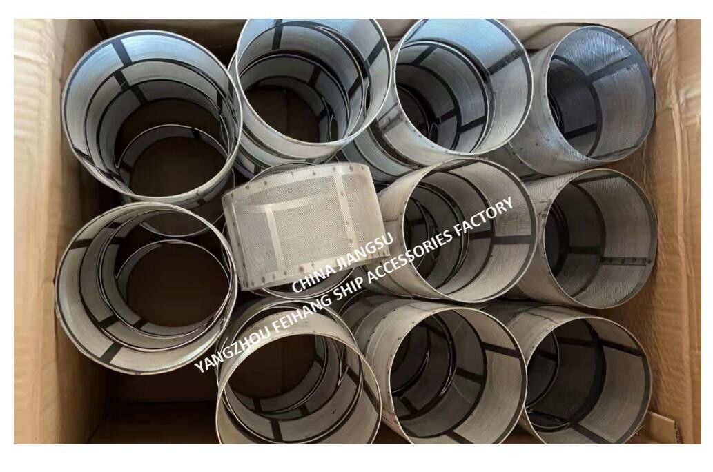 Protección contra incendios para la cabecera de la tubería de aire no. 533HFO-250A y malla de fuego para la cabecera de ventilación no. 533HFO-250A Material: acero inoxidable