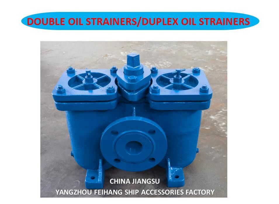 Silenadores de aceite de doble tipo - Marcador de filtros de aceite dobles China Jiangsu Yangzhou Feihang Fábrica de accesorios para buques
