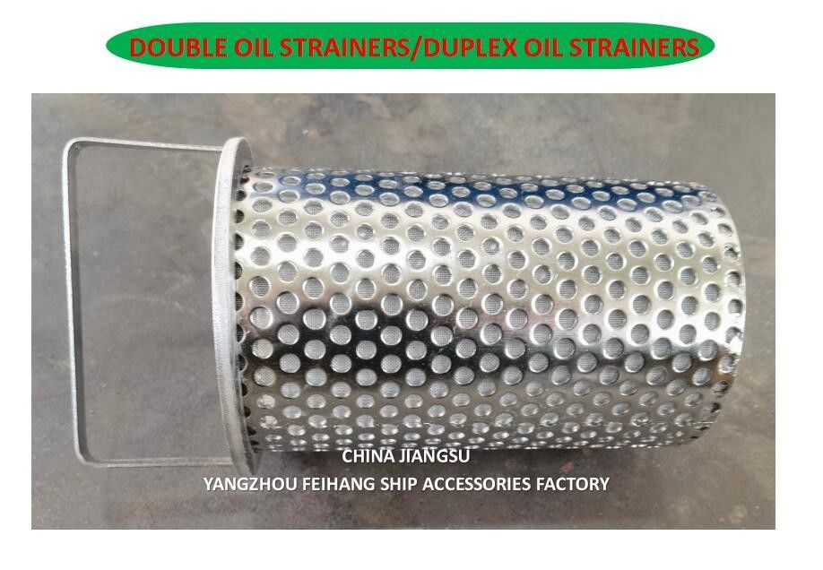 Silenadores de aceite de doble tipo - Marcador de filtros de aceite dobles China Jiangsu Yangzhou Feihang Fábrica de accesorios para buques