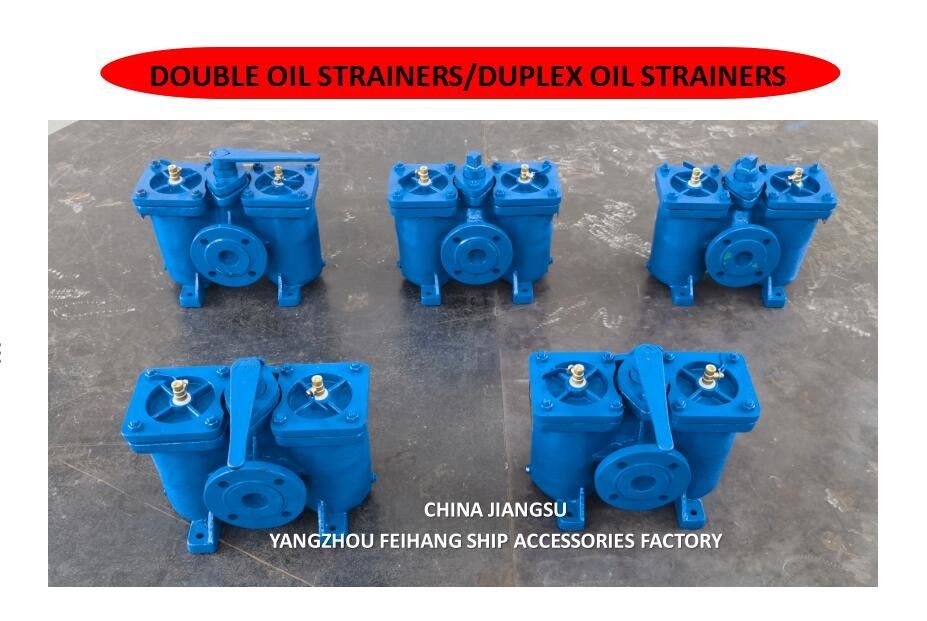 Silenadores de aceite de doble tipo - Marcador de filtros de aceite dobles China Jiangsu Yangzhou Feihang Fábrica de accesorios para buques
