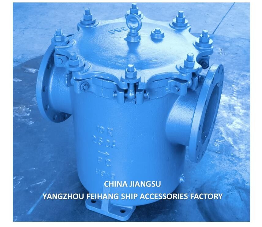 China Proveedor - IMPA 872011 Filtro de agua de lata marina y filtros de agua de lata de hierro fundido JIS F7121