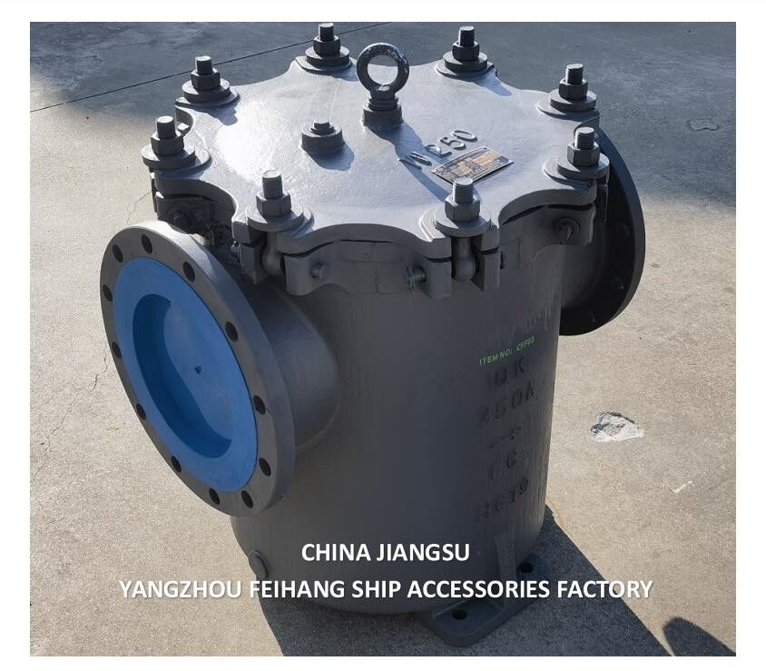 China Proveedor - IMPA 872011 Filtro de agua de lata marina y filtros de agua de lata de hierro fundido JIS F7121