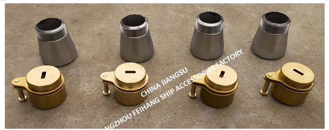 NO. NC 37K Cabeza de tubería de sonido con dispositivo de bloqueo MODELOS de tuberías de aire y accesorios de tuberías de sonido MATERIAL - CUPRO