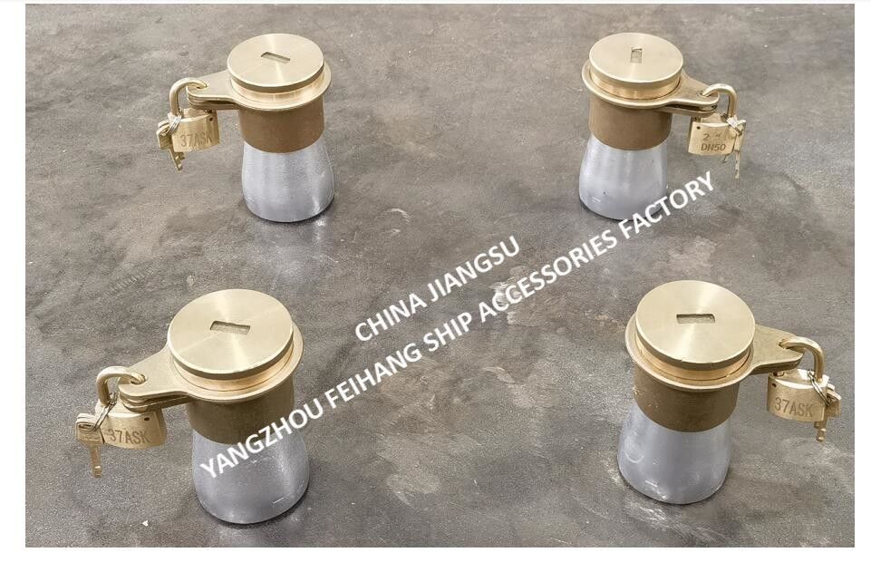 NO. NC 37K Cabeza de tubería de sonido con dispositivo de bloqueo MODELOS de tuberías de aire y accesorios de tuberías de sonido MATERIAL - CUPRO