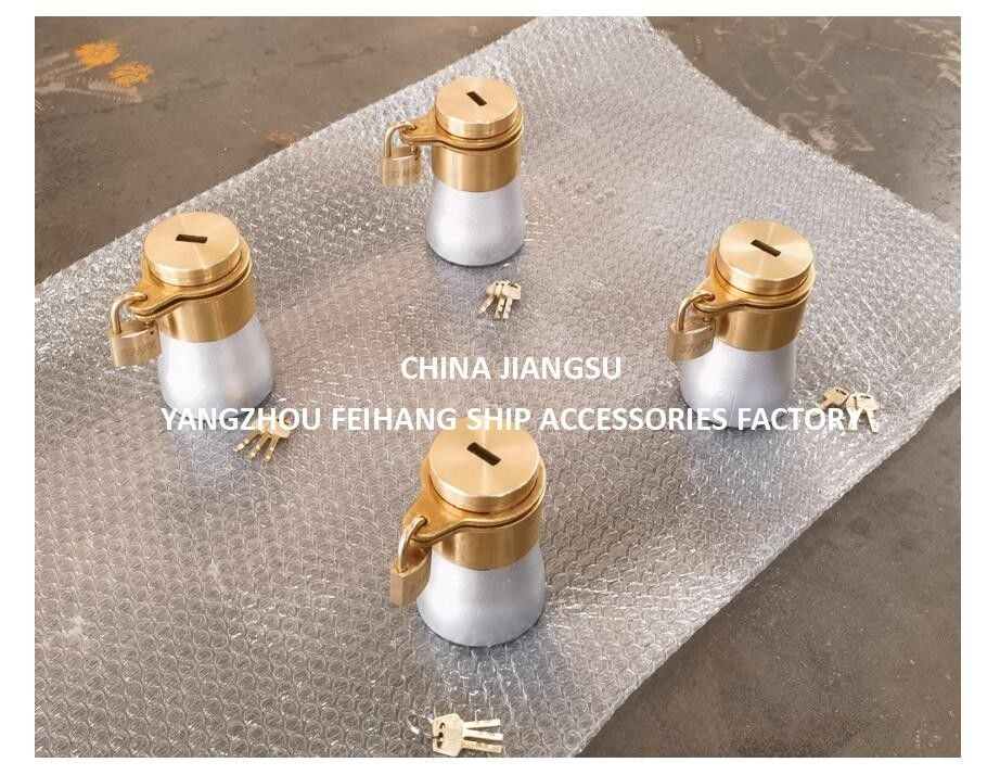NO. NC 37K Cabeza de tubería de sonido con dispositivo de bloqueo MODELOS de tuberías de aire y accesorios de tuberías de sonido MATERIAL - CUPRO