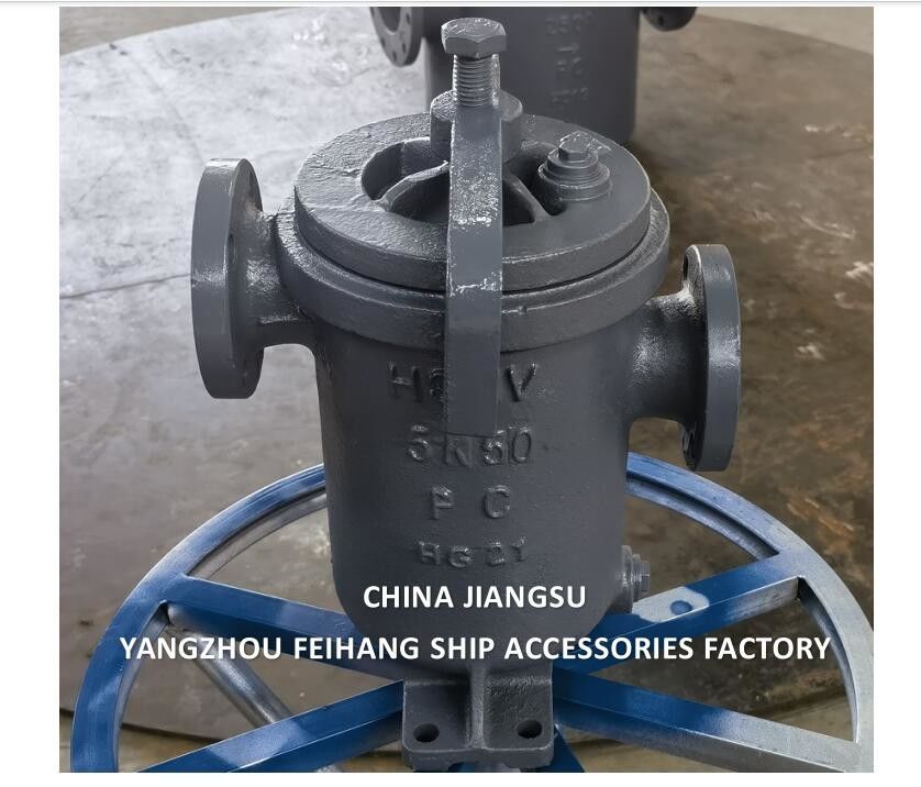 PRESENTACIÓN DE CHINA JIS F7209 ELÍMETRO DE FUEL SIMPLEX MARINO Y FILTRO UNICO MARINO Cuerpo de hierro fundido Elemento de filtro de acero inoxidable