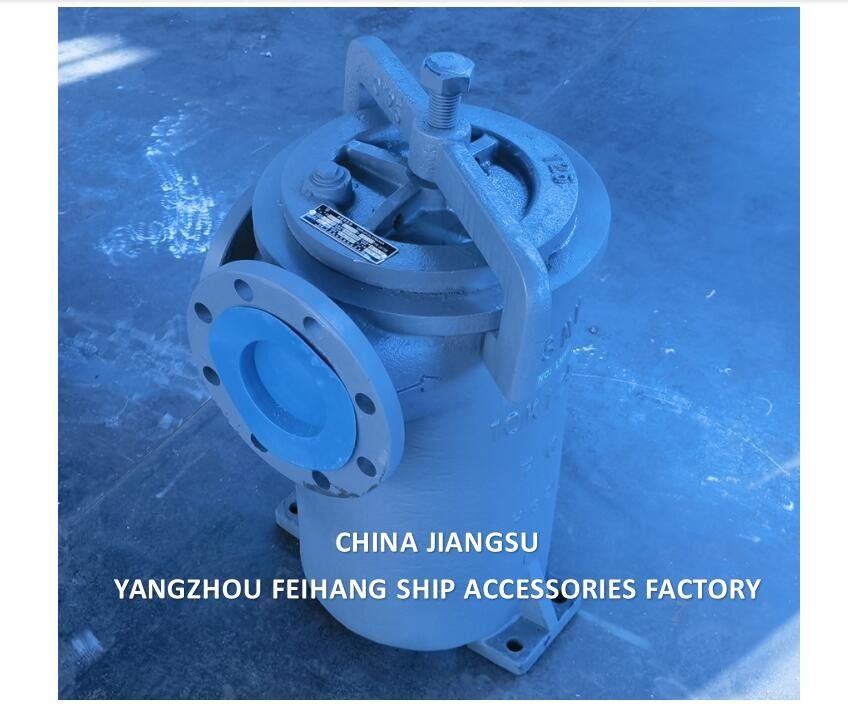PRESENTACIÓN DE CHINA JIS F7209 ELÍMETRO DE FUEL SIMPLEX MARINO Y FILTRO UNICO MARINO Cuerpo de hierro fundido Elemento de filtro de acero inoxidable