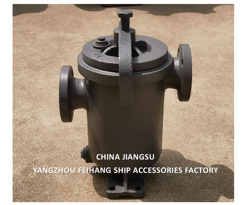 PRESENTACIÓN DE CHINA JIS F7209 ELÍMETRO DE FUEL SIMPLEX MARINO Y FILTRO UNICO MARINO Cuerpo de hierro fundido Elemento de filtro de acero inoxidable