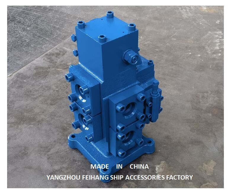 La valva de control JHH-06-6C-PT-120 es una válvula de cambio direccional de 3 posiciones cuya