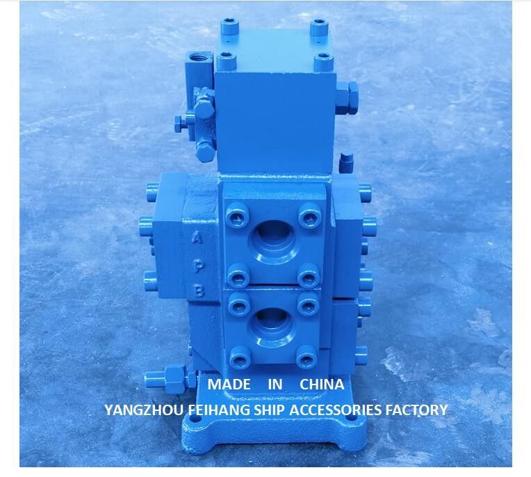 La valva de control JHH-06-6C-PT-120 es una válvula de cambio direccional de 3 posiciones cuya