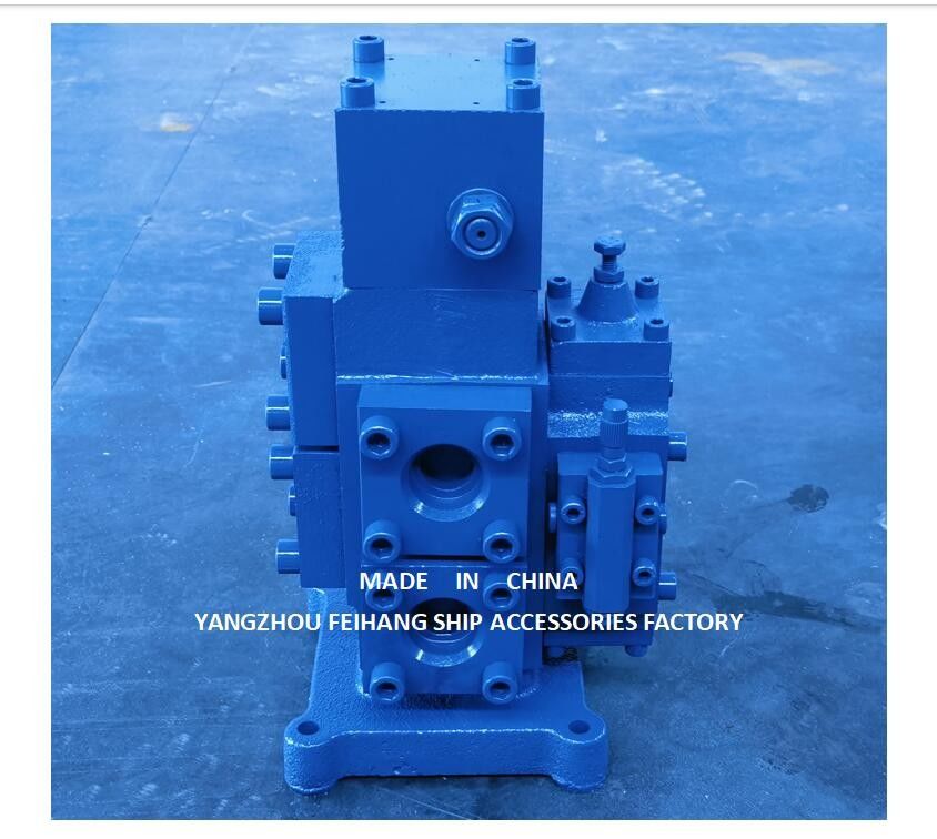 Conjunto de válvula de control de cabrestante CSBF-G32 - Válvulas de control hidráulico Modelo CSBF-G32 Tamaño Dn32, Caudal 300 l/min, Presión 25 MPa, Operación manual