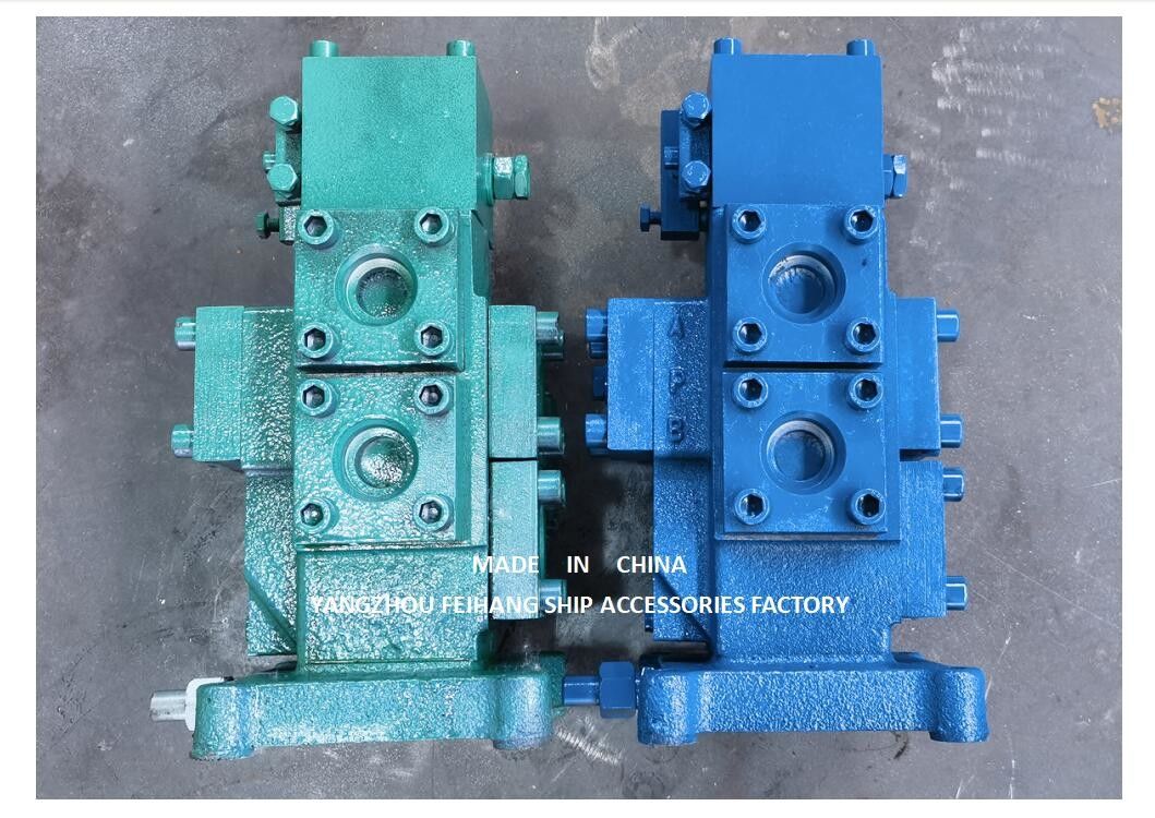 La valva de control JHH-06-6C-PT-120 es una válvula de cambio direccional de 3 posiciones cuya