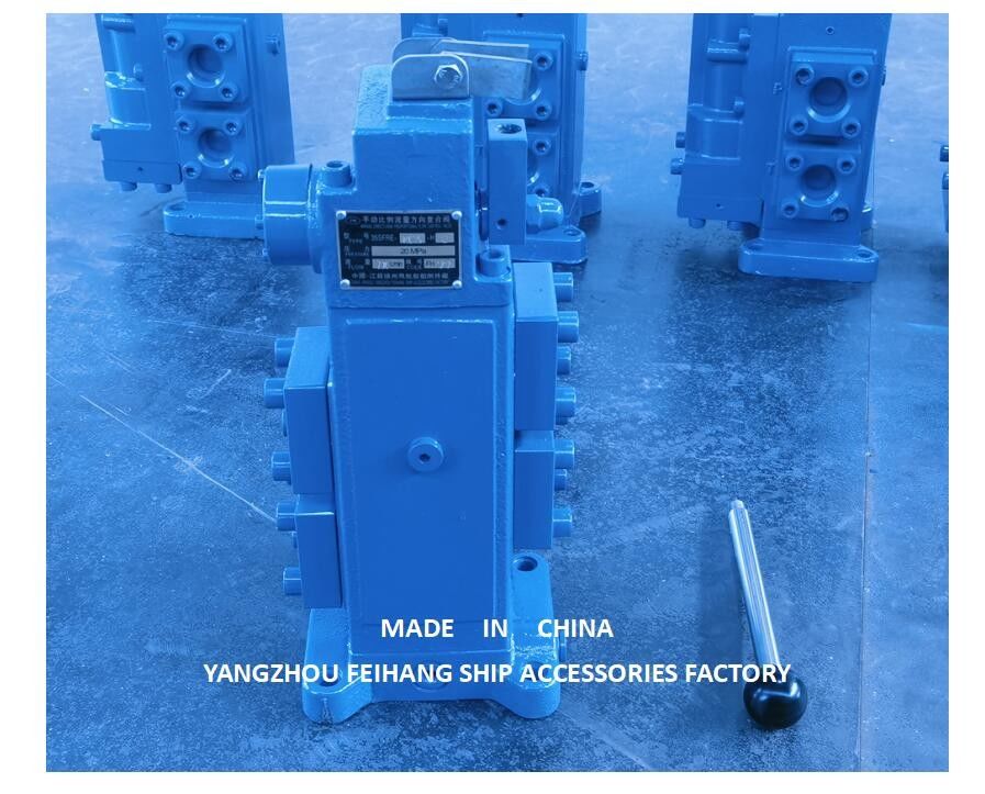 Válvulas de control de caudal proporcional manuales para buques modelo FDM08 tamaño 25A caudal 200L/min