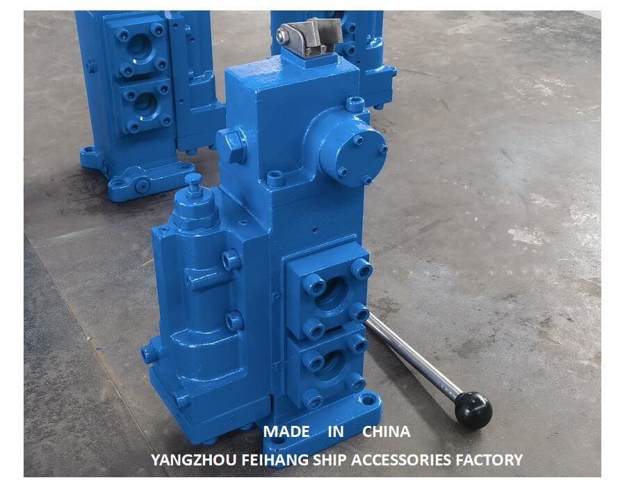 Válvulas de control de caudal proporcional manuales para buques modelo FDM08 tamaño 25A caudal 200L/min