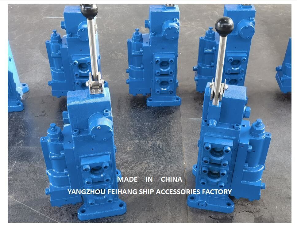 Válvulas de control de caudal proporcional manuales para buques modelo FDM08 tamaño 25A caudal 200L/min