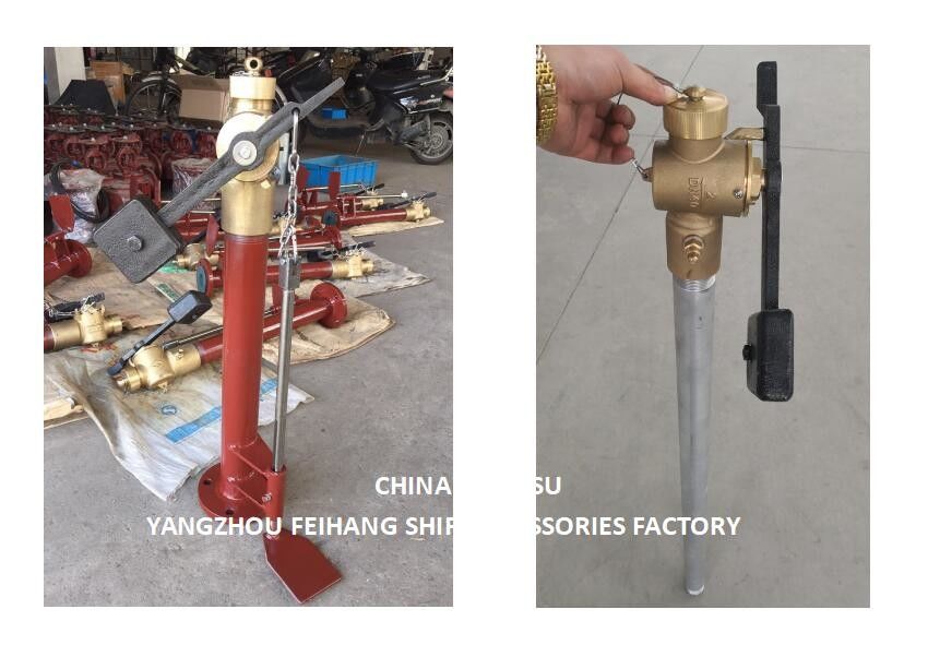Cabeza de gallo autocerrada de latón o bronce con pedal tipo para tanque de aceite de Yangzhou Feihang