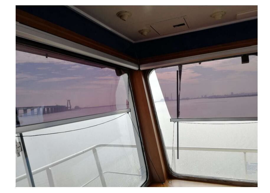 FH002-PELÍCULA DE SOMBRE DE ORO PARA SOMBRERAS SOLARES MARINAS y para persianas con rodillos para protector solar anti-brillo