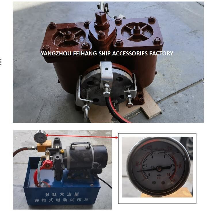 Cuadro de parámetros técnicos para el AS40 CB/T425 Filtro de aceite dúplex Filtros de aceite dobles Cuerpo de hierro fundido con elemento filtro
