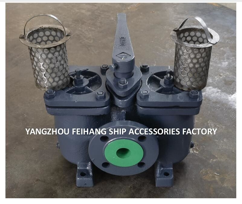 Cuadro de parámetros técnicos para el AS40 CB/T425 Filtro de aceite dúplex Filtros de aceite dobles Cuerpo de hierro fundido con elemento filtro