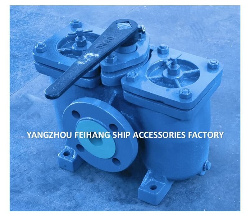 Cuadro de parámetros técnicos para el AS40 CB/T425 Filtro de aceite dúplex Filtros de aceite dobles Cuerpo de hierro fundido con elemento filtro