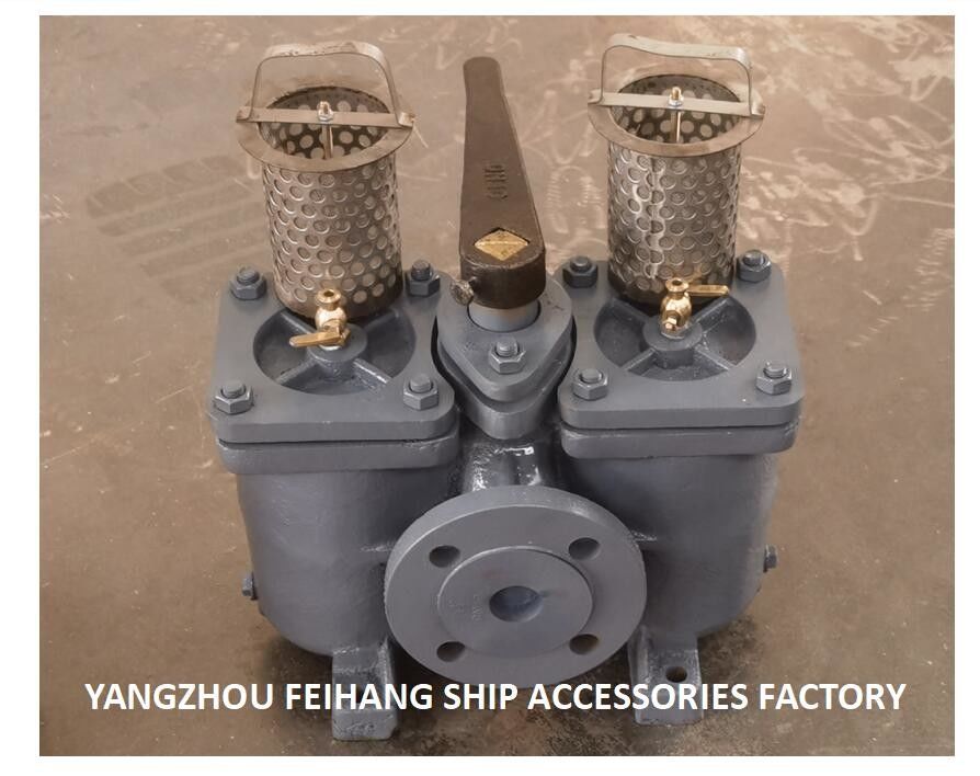 Cuadro de parámetros técnicos para el AS40 CB/T425 Filtro de aceite dúplex Filtros de aceite dobles Cuerpo de hierro fundido con elemento filtro