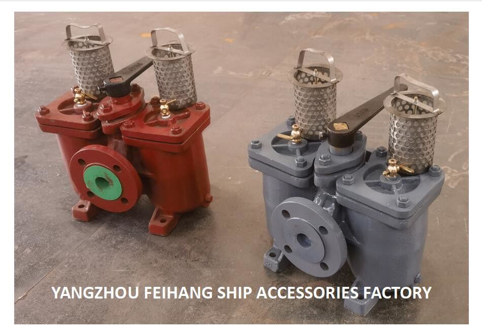 Cuadro de parámetros técnicos para el AS40 CB/T425 Filtro de aceite dúplex Filtros de aceite dobles Cuerpo de hierro fundido con elemento filtro