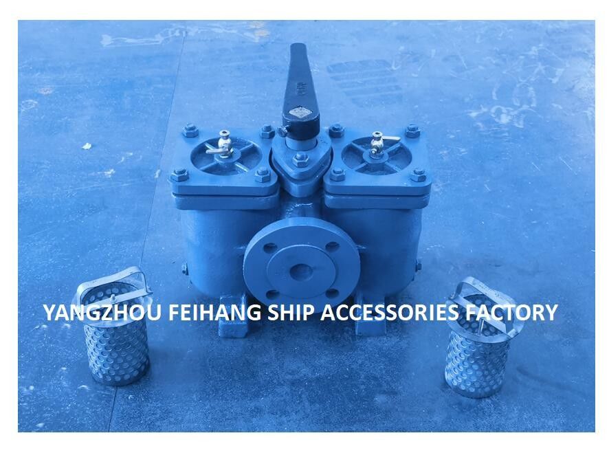 Cuadro de parámetros técnicos para el AS40 CB/T425 Filtro de aceite dúplex Filtros de aceite dobles Cuerpo de hierro fundido con elemento filtro