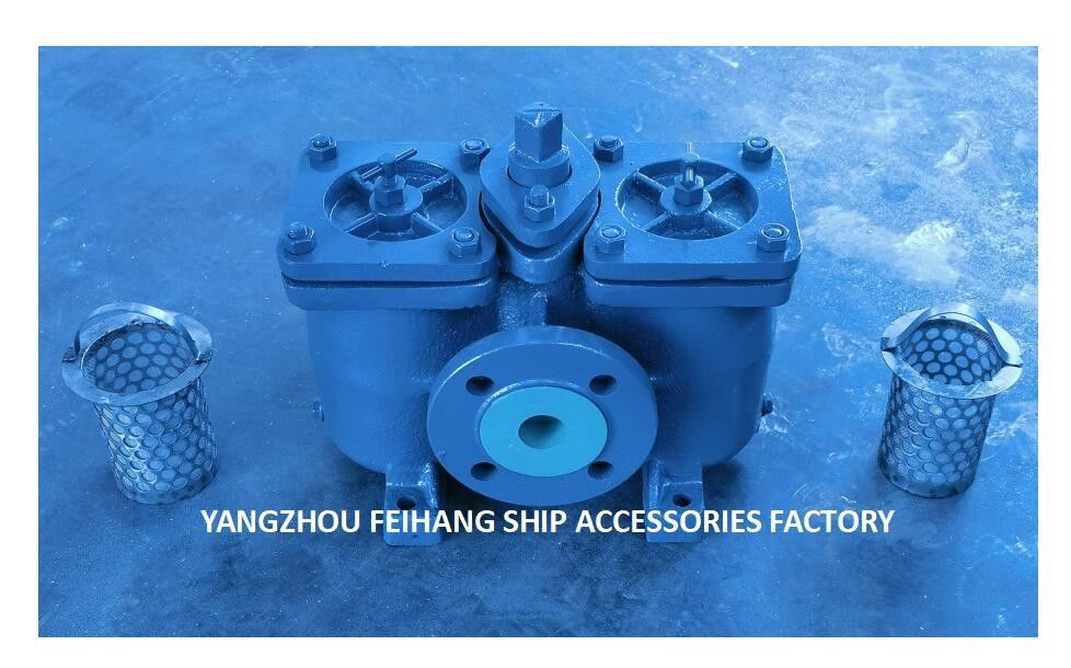 Cuadro de parámetros técnicos para el AS40 CB/T425 Filtro de aceite dúplex Filtros de aceite dobles Cuerpo de hierro fundido con elemento filtro