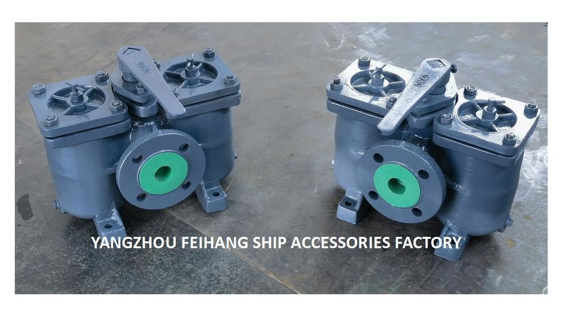 Cuadro de parámetros técnicos para el AS40 CB/T425 Filtro de aceite dúplex Filtros de aceite dobles Cuerpo de hierro fundido con elemento filtro