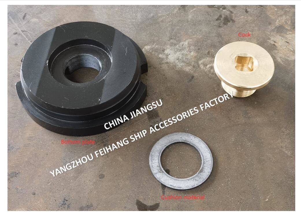 China Enchufes de fondo de suministro Modelo BW42-35H CB/T254-1997 Para tanque de agua con placa de fondo de acero al carbono de latón