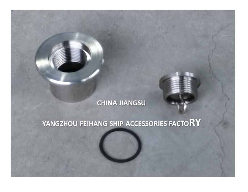 Tubos de sondeo de acero inoxidable Tubo de cabeza con diámetro exterior de 108 mm y tamaño de hilo M76 * 3.0