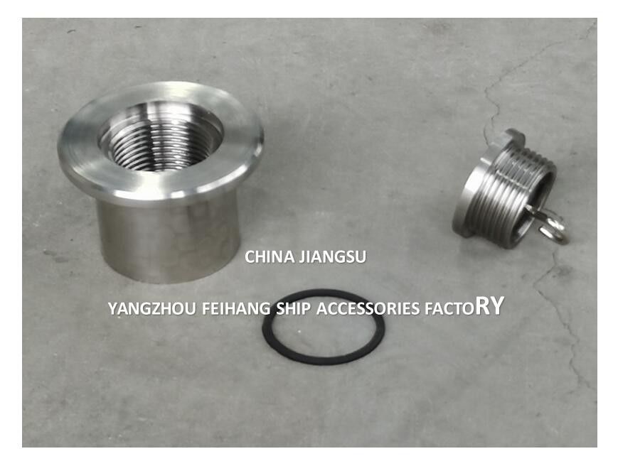 Tubos de sondeo de acero inoxidable Tubo de cabeza con diámetro exterior de 108 mm y tamaño de hilo M76 * 3.0