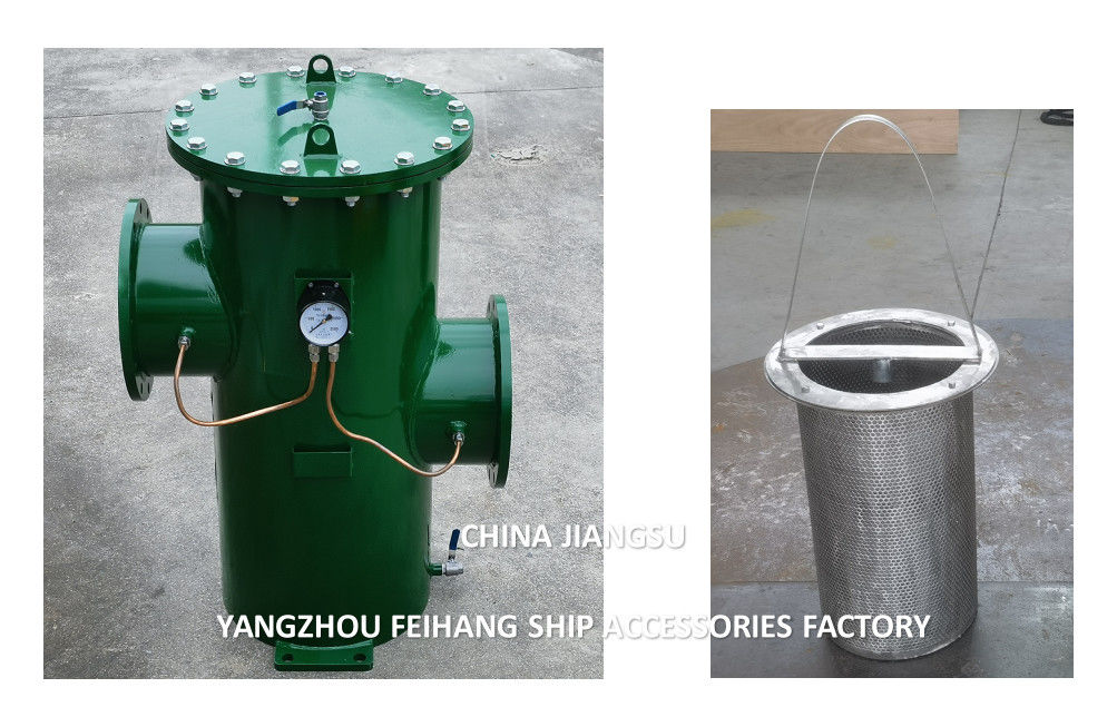 EINFACHFILTER SIMPLEX FILTRO UNICO DE ÓLEO DN300 PN16 Cuerpo de acero fundido acero inoxidable