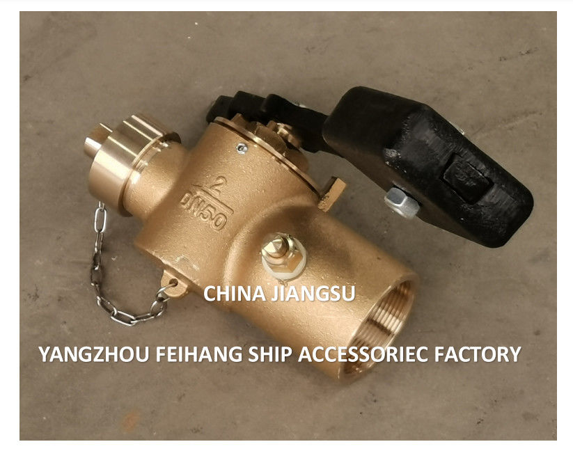 El modelo de Feihang FH50 Cb/T3778-1999 Sonido de gallo sonido de bronce extremos roscados de válvula autocerrada