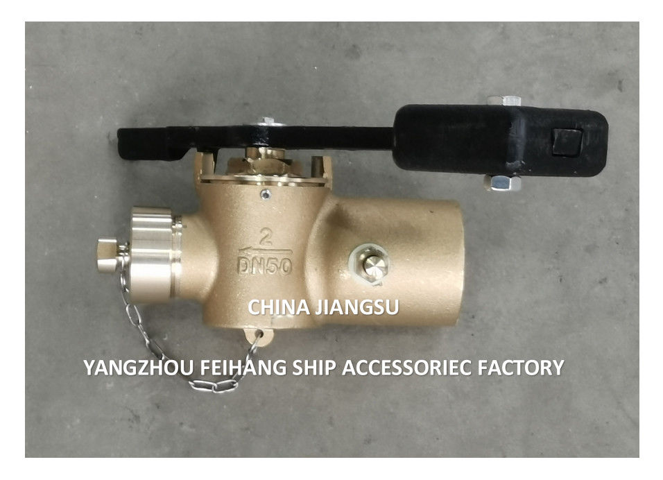 Parámetro técnico para las válvulas de cierre automático de bronce modelo FH40 CB/T3778-1999 extremos roscados con palanca de peso
