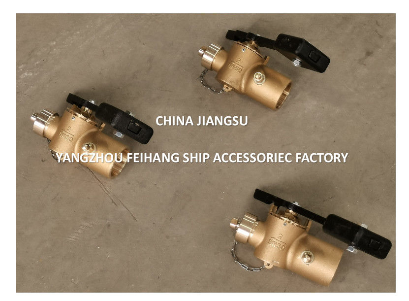 El modelo de Feihang FH50 Cb/T3778-1999 Sonido de gallo sonido de bronce extremos roscados de válvula autocerrada