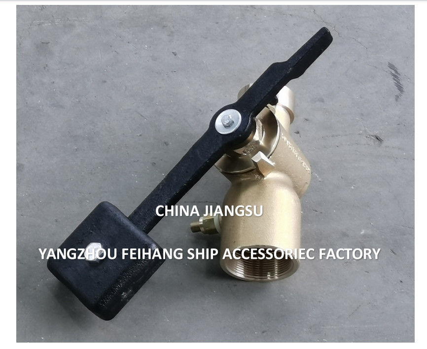 El modelo de Feihang FH50 Cb/T3778-1999 Sonido de gallo sonido de bronce extremos roscados de válvula autocerrada