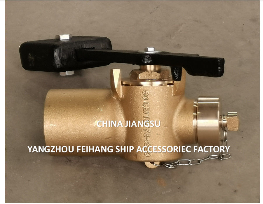 El modelo de Feihang FH50 Cb/T3778-1999 Sonido de gallo sonido de bronce extremos roscados de válvula autocerrada
