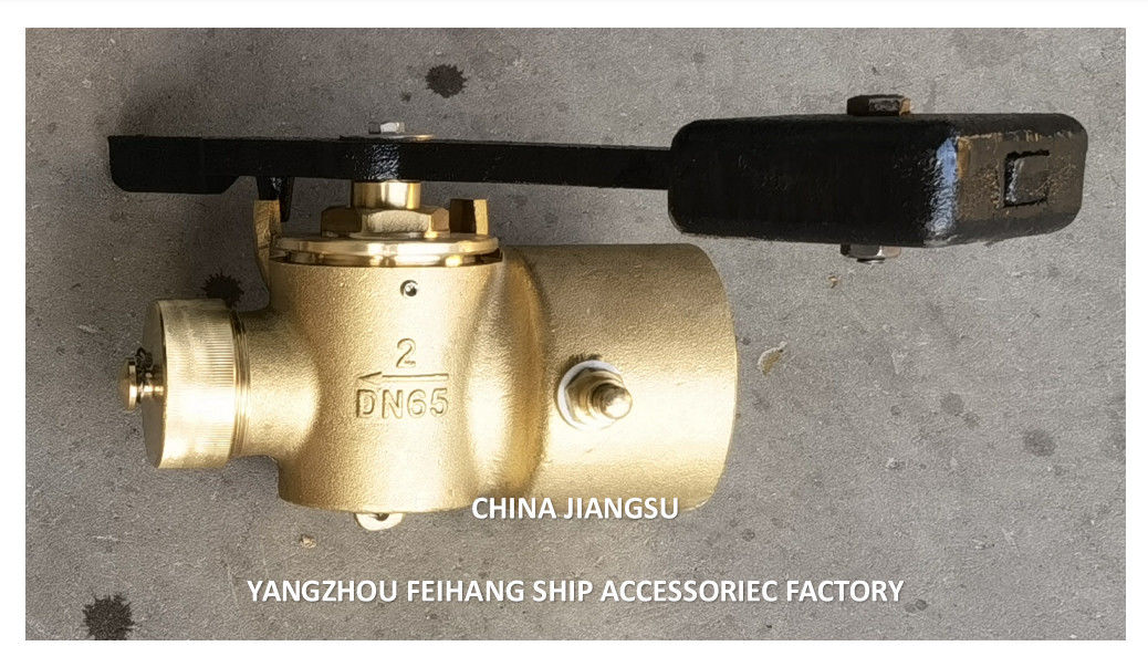 El modelo de Feihang FH50 Cb/T3778-1999 Sonido de gallo sonido de bronce extremos roscados de válvula autocerrada