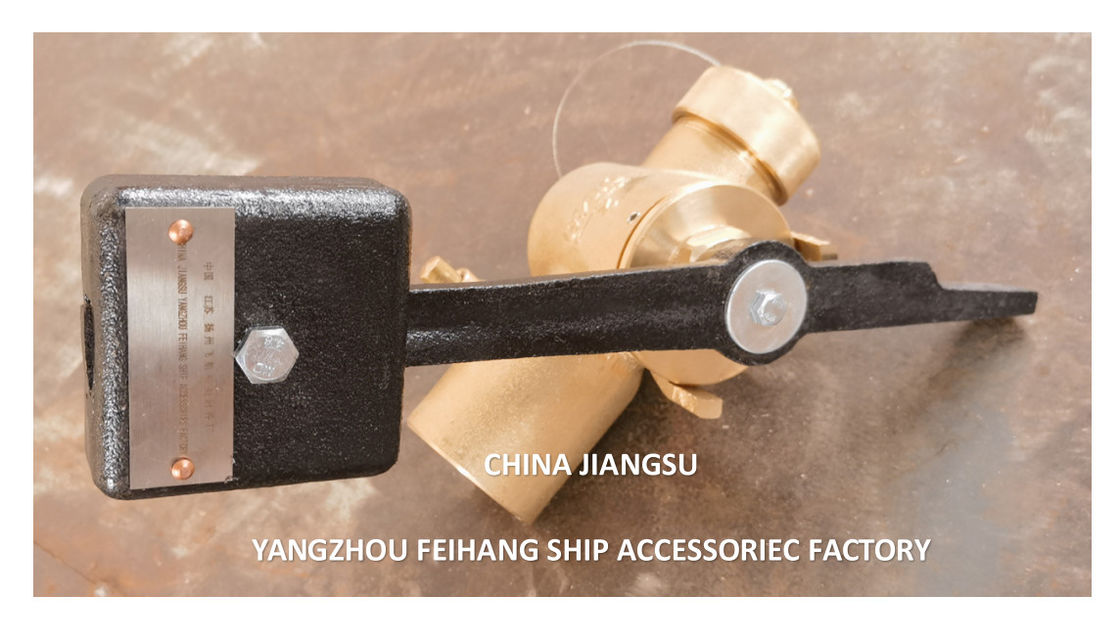 China Válvula de cierre automático de resonancia con extremos roscados modelo FH40 Cb/T3778-1999