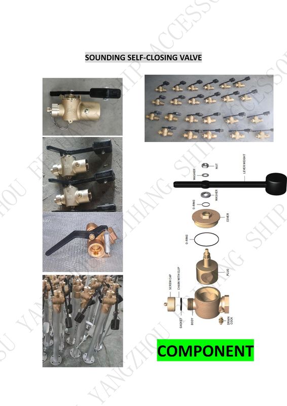 China Válvula de cierre automático de resonancia con extremos roscados modelo FH40 Cb/T3778-1999