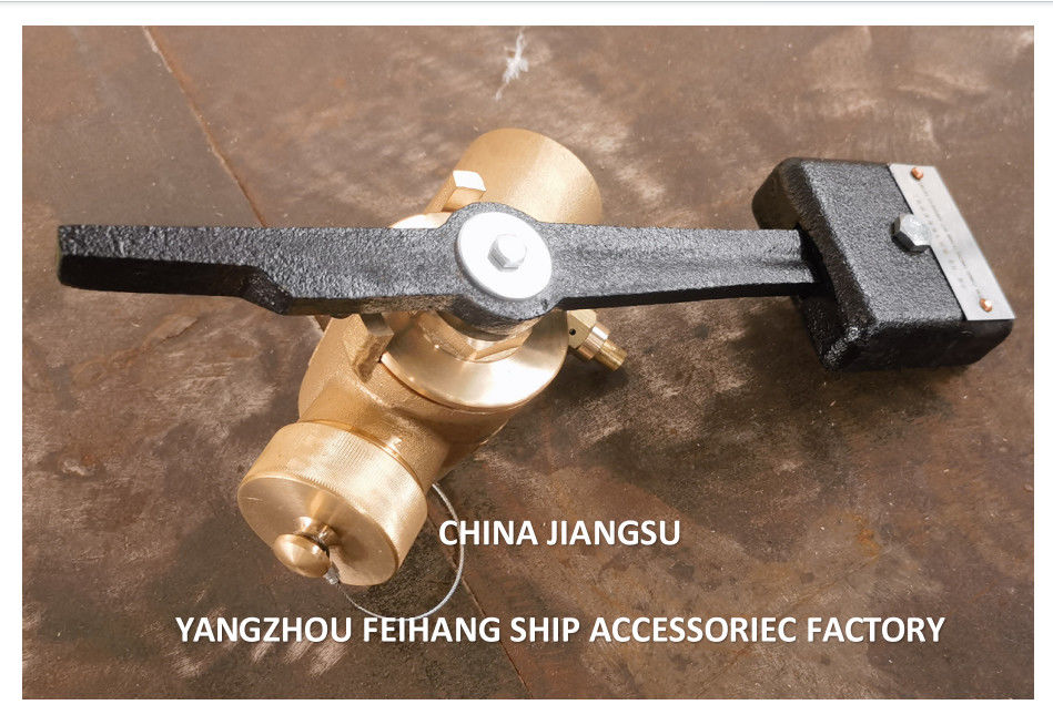 China palanca ponderada de bronce autocierre de sonido de gallo con rosca Bsp modelo FH40 Cb/T3778-1999