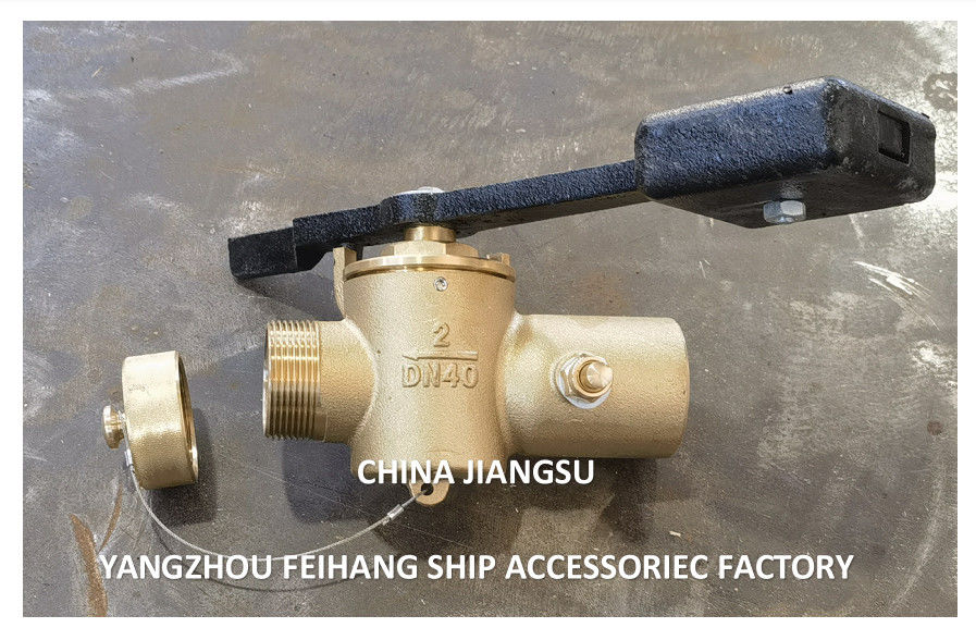 Parámetro técnico para FH65 CB/T3778-1999 Modelo de válvula de autocierre de bronce extremos roscados con palanca de peso