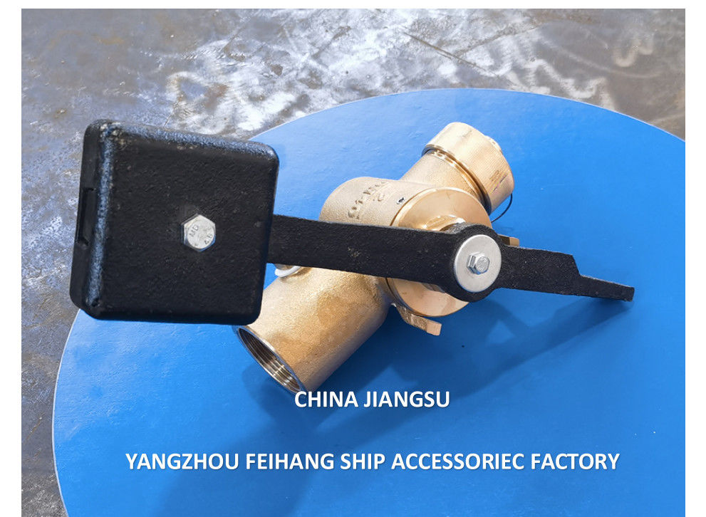 China Válvula de cierre automático de resonancia con extremos roscados modelo FH40 Cb/T3778-1999