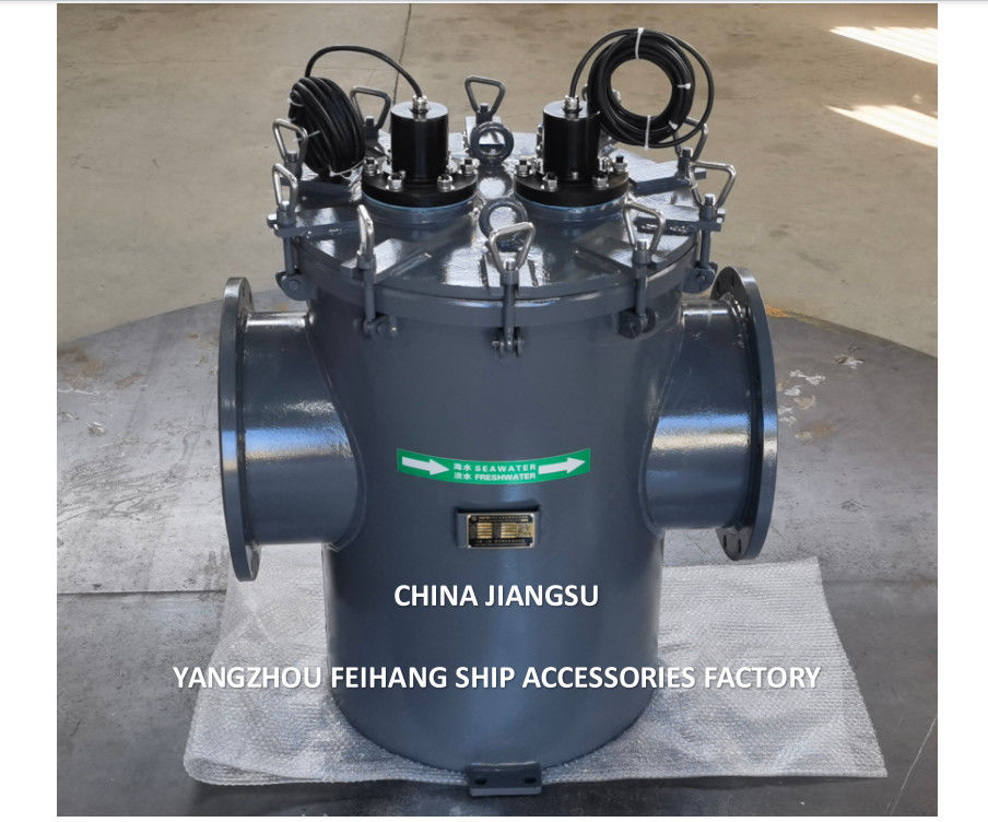 Filtro de agua de mar con MGPS-Sistema de prevención del crecimiento marino modelo AS350 CB/T497-2012