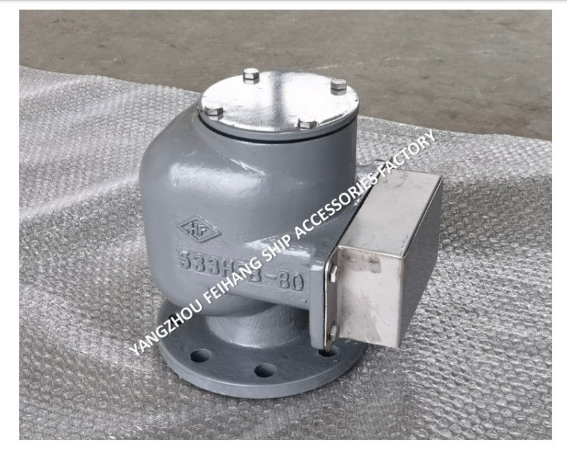 Cabeza de ventilación de aire del tanque de lastre con flotador modelo-533hfb-80