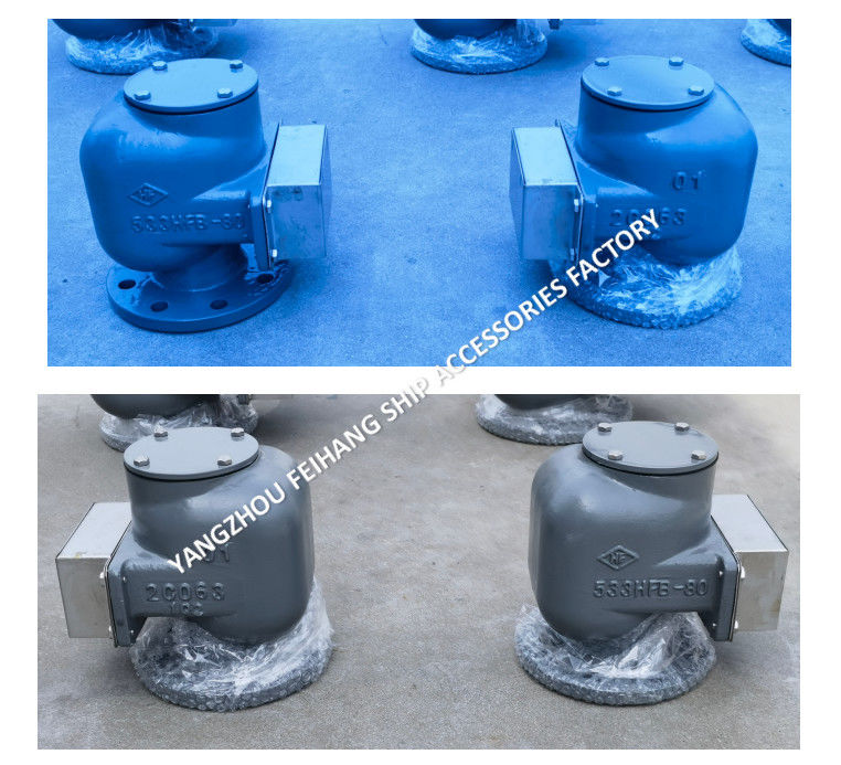 Cabeza de ventilación de aire del tanque de lastre con flotador modelo-533hfb-80