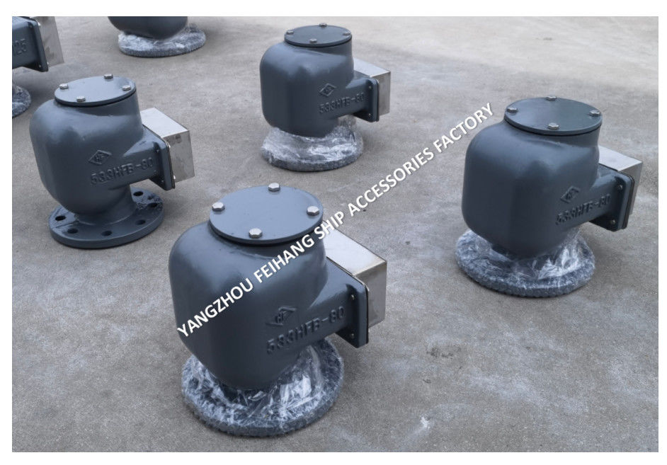 Cabeza de ventilación de aire del tanque de lastre con flotador modelo-533hfb-80
