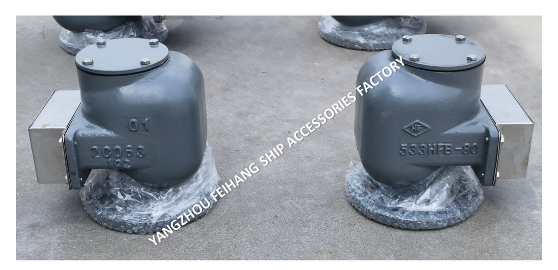 Cabeza de ventilación de aire del tanque de lastre con flotador modelo-533hfb-80