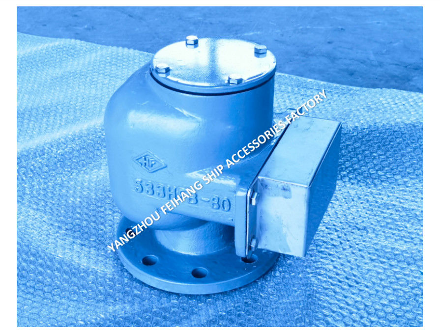 Cabeza de ventilación de aire del tanque de lastre con flotador modelo-533hfb-80